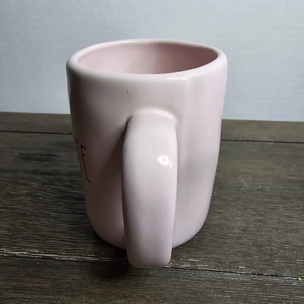 Rae Dunn Artisan You Complete Me Pastel Pink Valentine's Day Mug 2021 Farmhouse